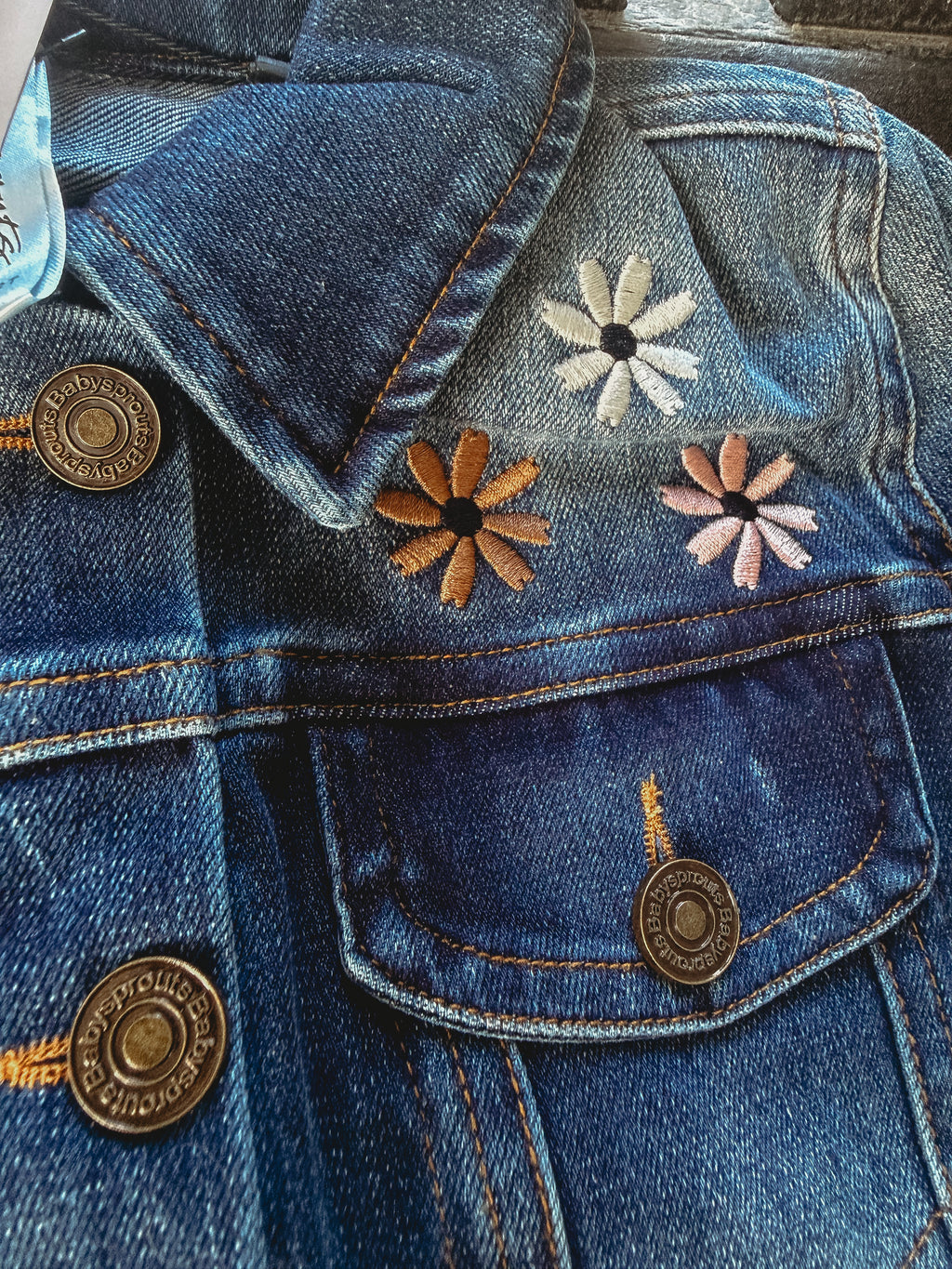 Floral Denim Jacket