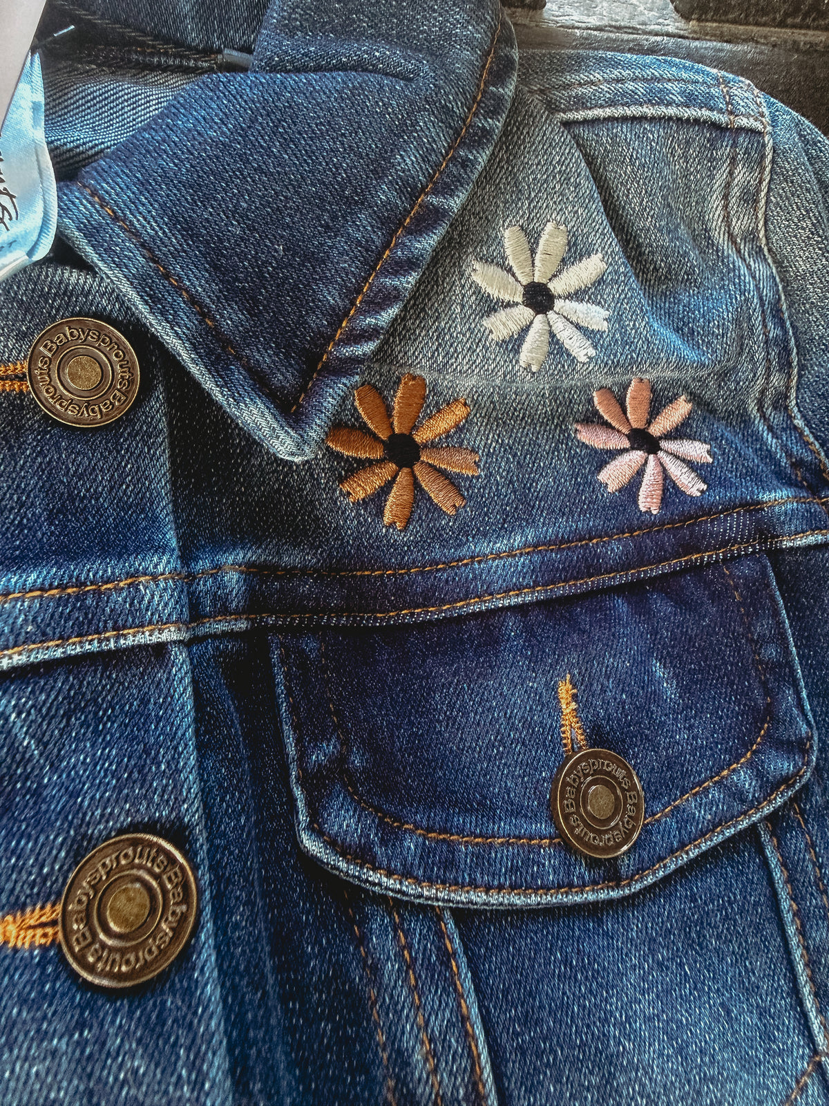 Floral Denim Jacket
