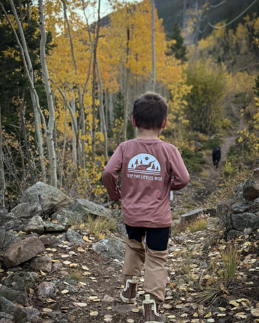 Keep the Littles Wild Long Sleeve 🌋