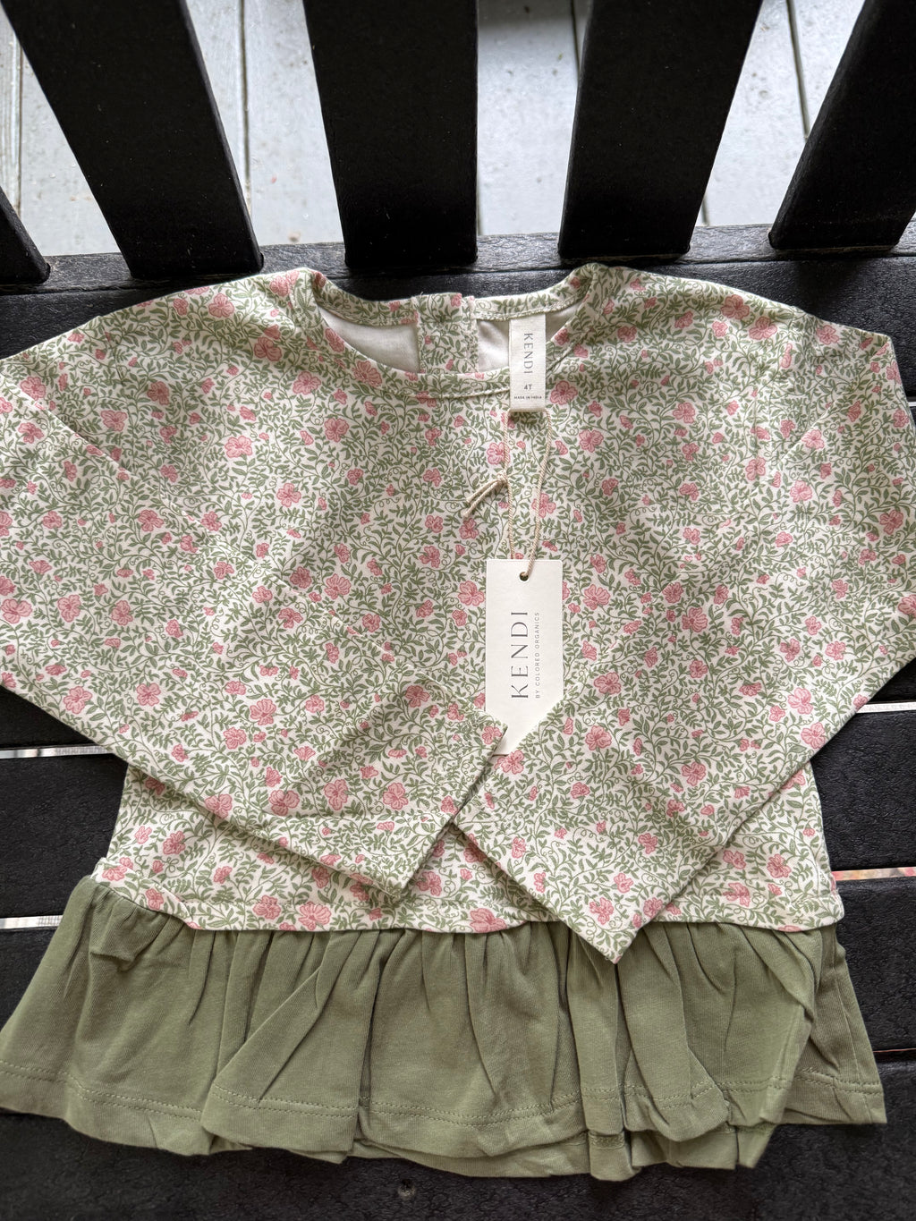 Lily Ruffle Hem Top