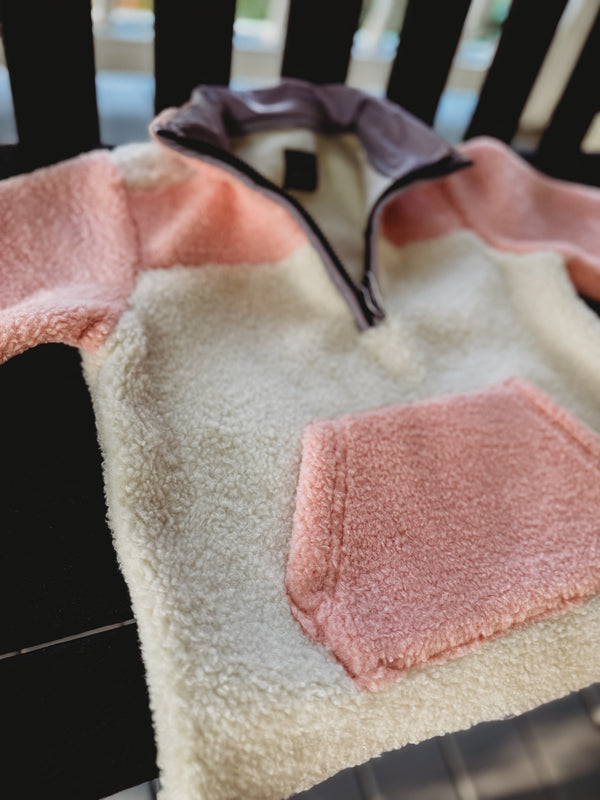 Sherpa Pullover Sweatshirt