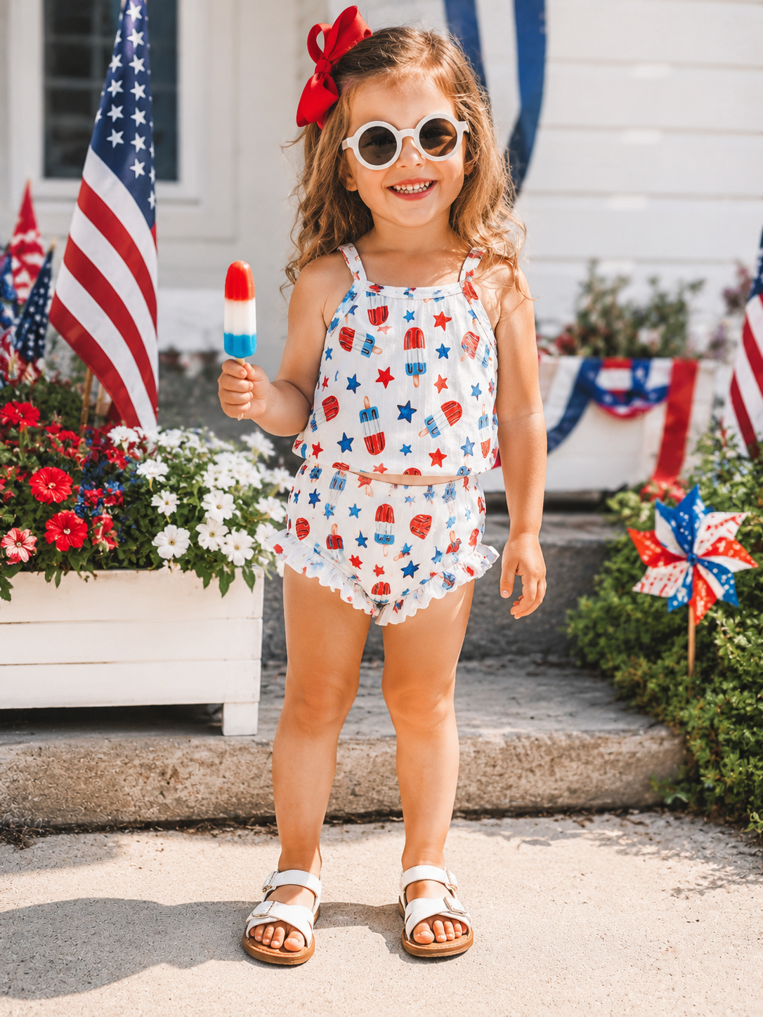 Sweet Summer Pops Set ❤️🤍💙