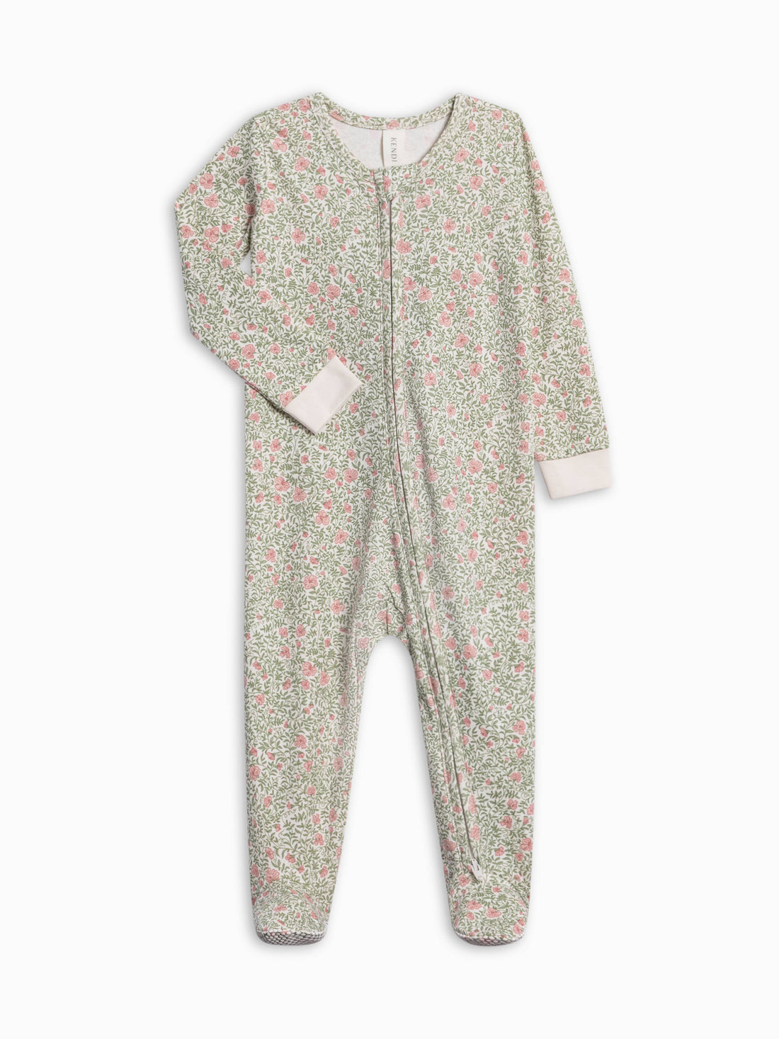 Peyton Zipper Sleeper - Janice Floral