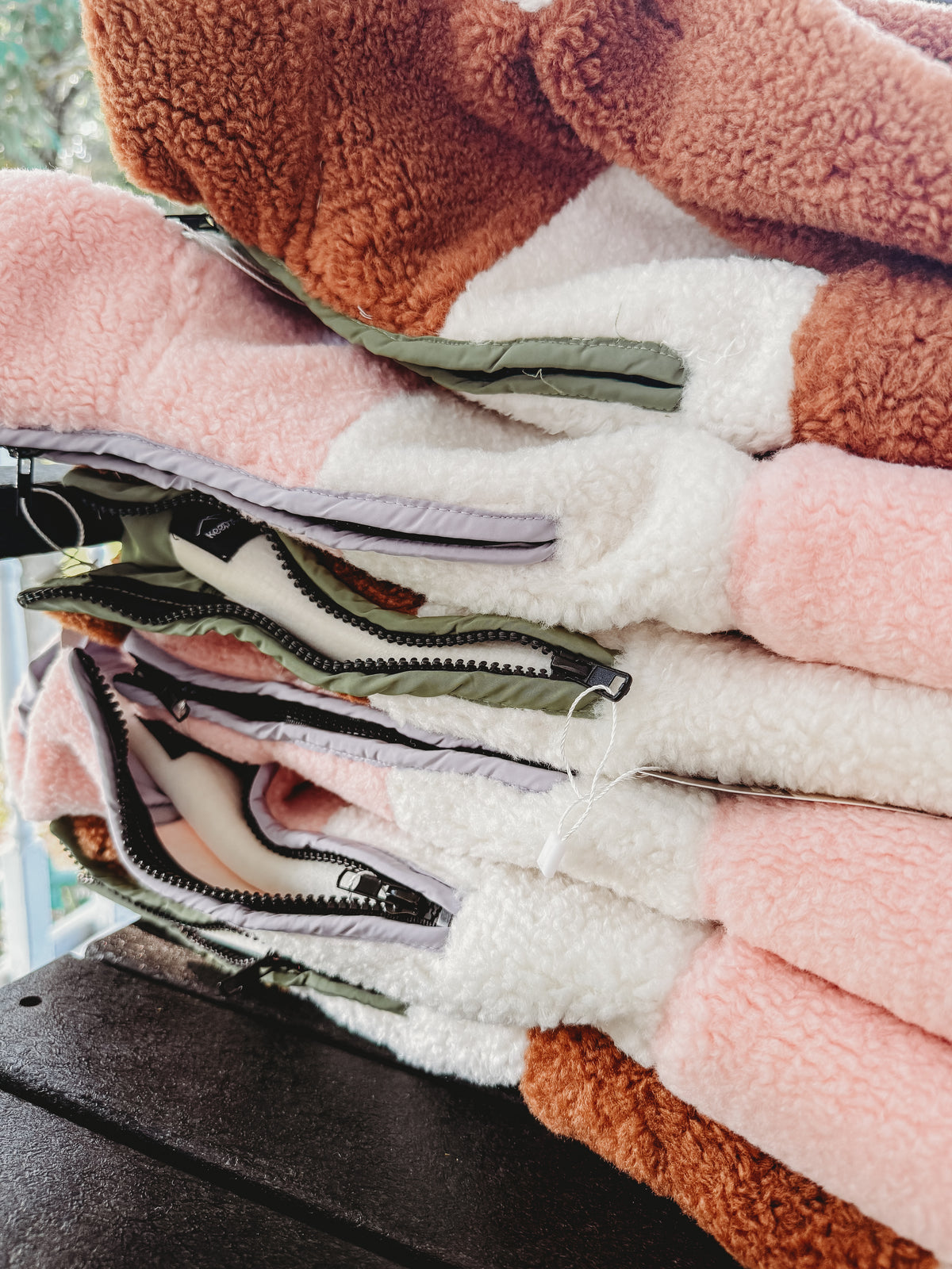 Sherpa Pullover Sweatshirt