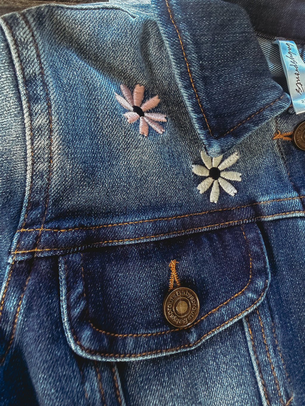 Floral Denim Jacket