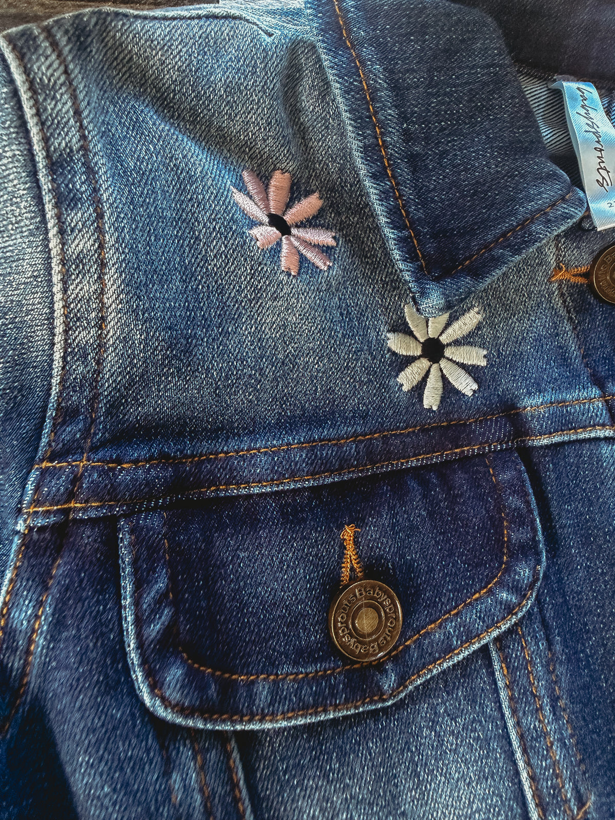 Floral Denim Jacket
