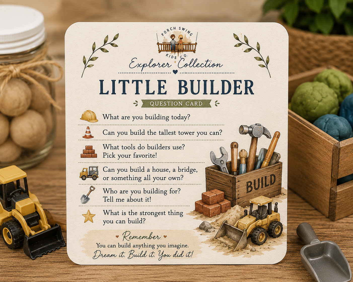 Little Builder Construction Play Kit 🚧