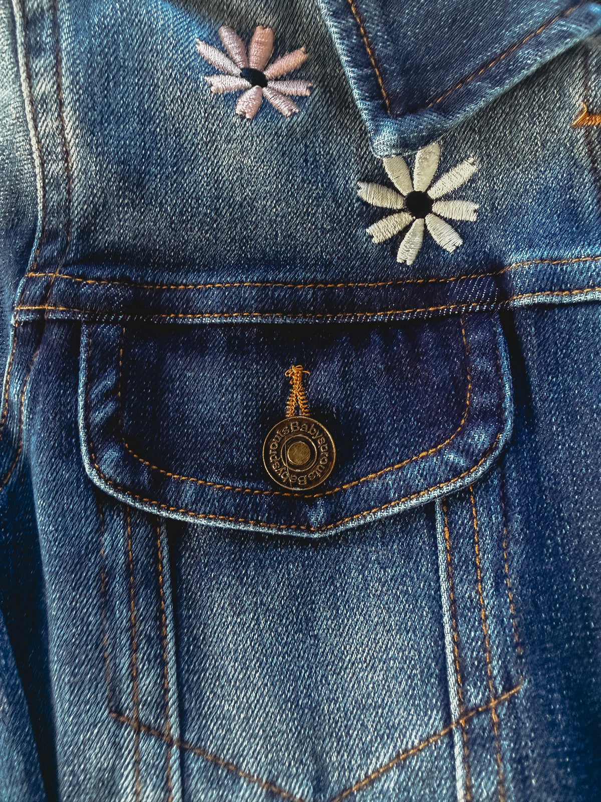Floral Denim Jacket