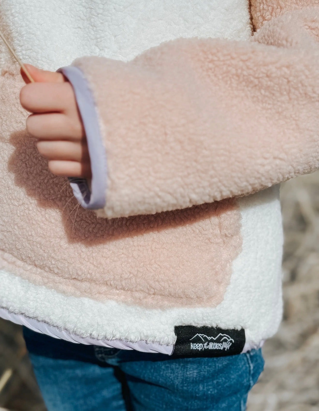 Sherpa Pullover Sweatshirt