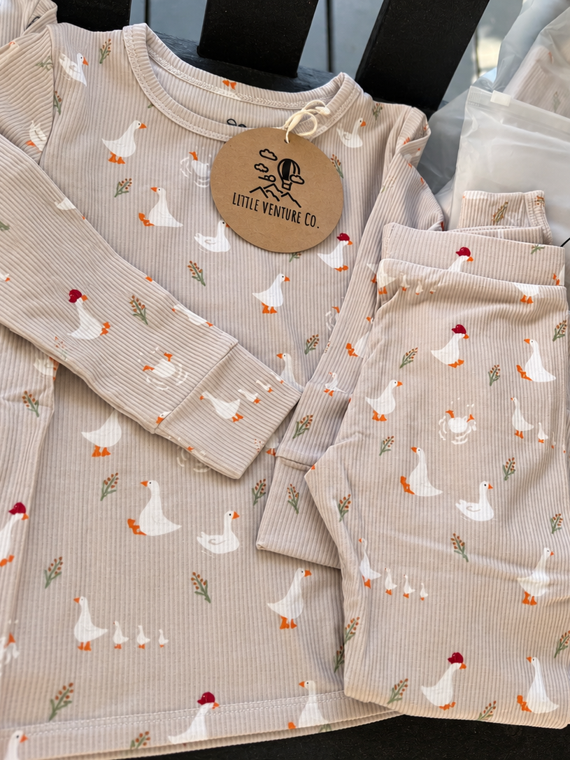 Silly Goose Bamboo Pajamas 🪿