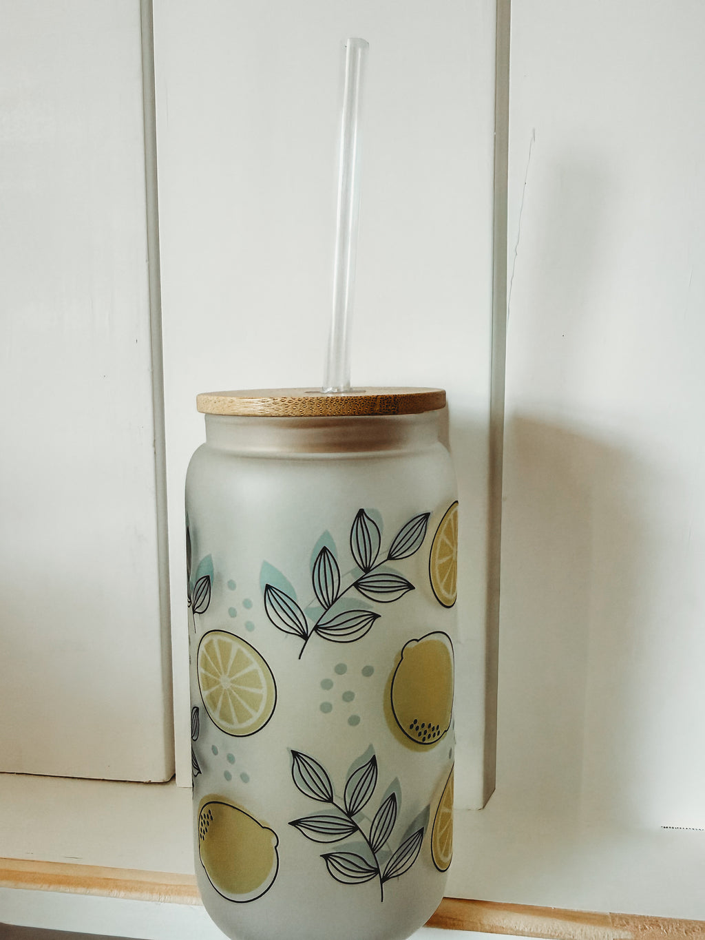 Lemon Squeezy Tumbler ( frosted) 🍋