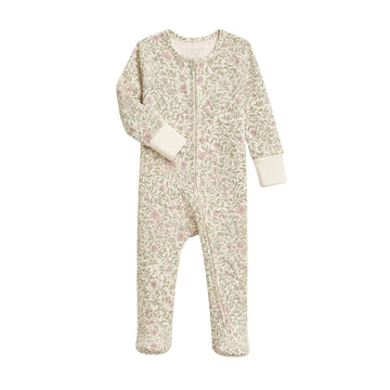 Peyton Zipper Sleeper - Janice Floral
