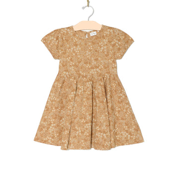 Golden Garden Short Sleeve Dress